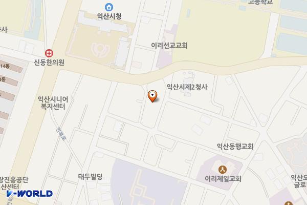 남중동 주차타워 위치 지도 — 전북특별자치도 익산시 선화로45길 7