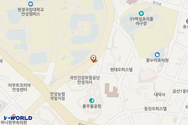 안성시 석정동2 공영주차장 위치 지도 — 경기도 안성시 석정동 338-3