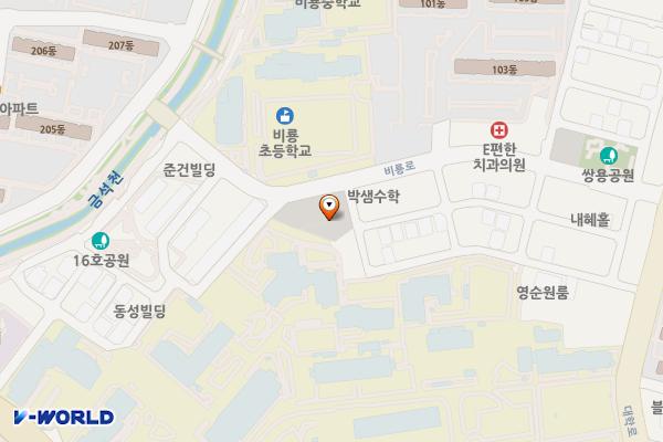 안성시 당왕동 공영주차장 위치 지도 — 경기도 안성시 당왕동 553-15