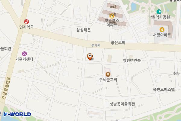 안성시 성남동 공영주차장 위치 지도 — 경기도 안성시 성남동 326