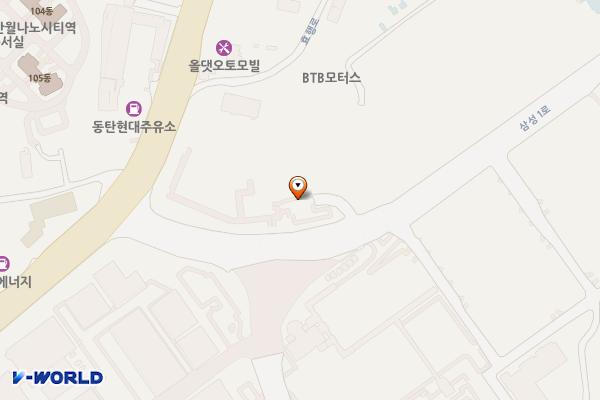 삼성전자DS 화성 H1외부주차장 위치 지도 — 경기도 화성시 삼성전자로 1