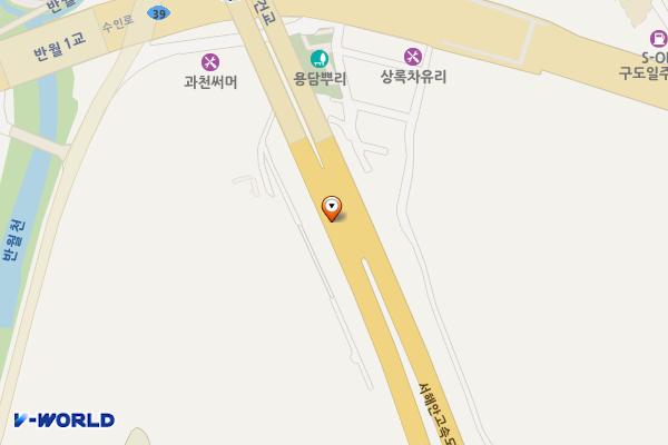 군포에이스더블유밸리 위치 지도 — 경기도 군포시 군포첨단산업2로7번길 8