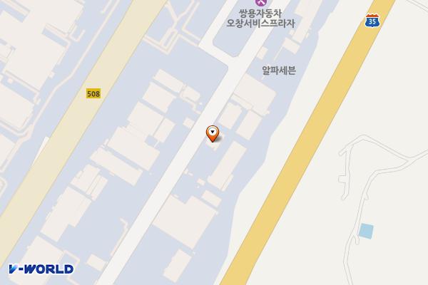 에코프로비엠 1공장 위치 지도 — 충청북도 청주시 청원구 오창읍 양청송대길 116