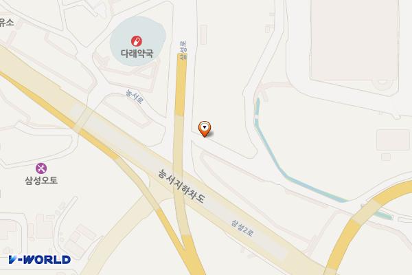 삼성전자DS 기흥 K1주차타워 위치 지도 — 경기도 용인시 기흥구 삼성로 1