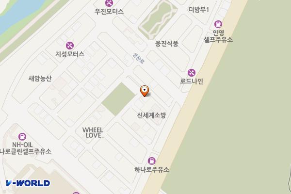중구 안영동 제3공영 위치 지도 — 대전광역시 중구 성산로9번길 3중구 안영동 제3공영