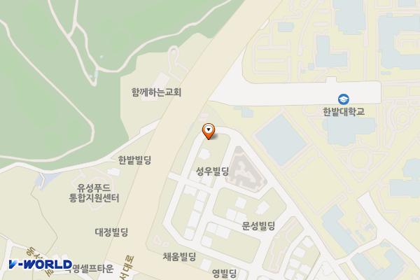 대전광역시 유성구 덕명동588 공영주차장 위치 지도 — 대전광역시 유성구 덕명동588 공영주차장