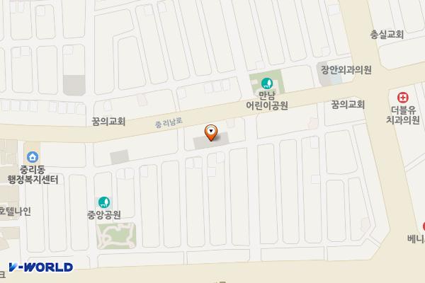 중리행복1길 공영주차장 위치 지도 — 대전광역시 대덕구 중리동 196-10중리행복1길 공영주차장