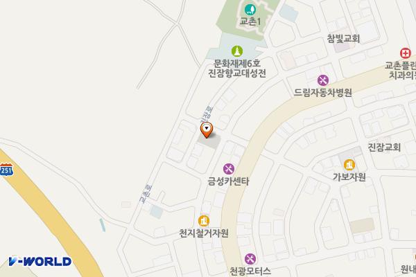 교촌동636-1 공영주차장 위치 지도 — 대전광역시 유성구 교촌동 636-1교촌동636-1 공영주차장