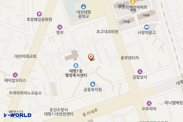 대전 중구 태평동 339-21 공영주차장 위치 지도 — 대전광역시 중구 태평로152번길 47-2