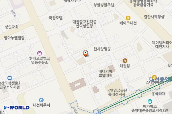 중구 선화동 제2공영 위치 지도 — 대전광역시 중구 대종로517번길 48중구 선화동 제2공영