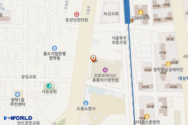 홈플러스 방학점 위치 지도 — 서울특별시 도봉구 도봉로 678