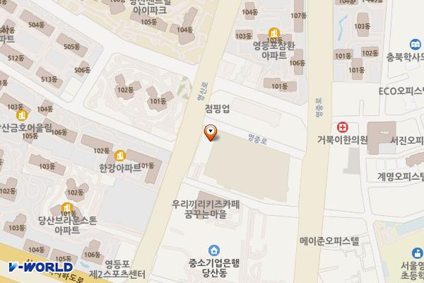 롯데마트맥스 영등포점 위치 지도 — 서울특별시 영등포구 영중로 125