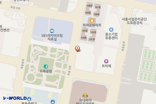 서울시 목동 CBS기독교방송국 위치 지도 — 서울특별시 양천구 목동서로 159-1