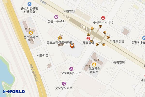 롯데(우리)홈쇼핑 본사 위치 지도 — 서울특별시 영등포구 양평로21길 10