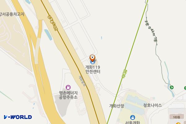 염동운수 위치 지도 — 서울특별시 강서구 개화동로8길 17