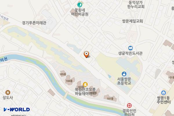 청록운수 위치 지도 — 서울특별시 도봉구 우이천로34길 9