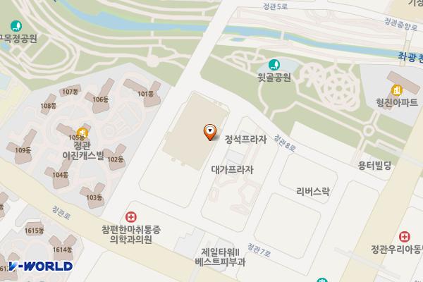 홈플러스 부산정관점 위치 지도 — 부산광역시 기장군 정관읍 정관5로 50