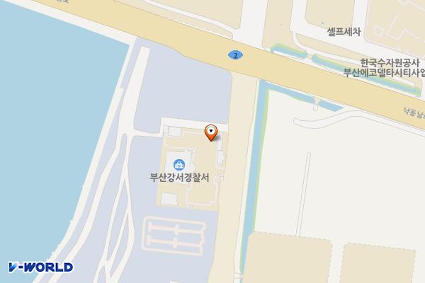 부산강서경찰서 위치 지도 — 부산광역시 강서구 명지국제1로 305
