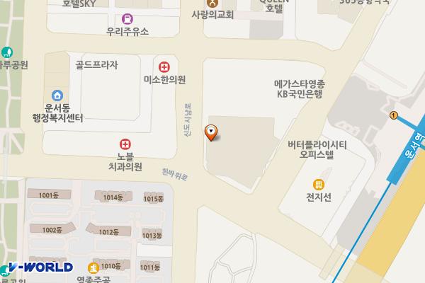 롯데마트 영종도점 위치 지도 — 인천광역시 영종구 흰바위로 51