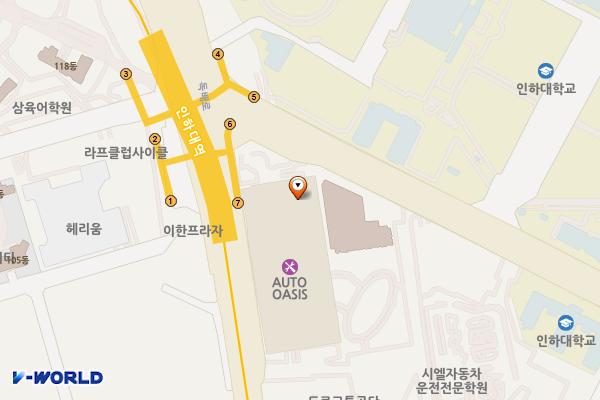 홈플러스 인하점 위치 지도 — 인천광역시 미추홀구 소성로 6