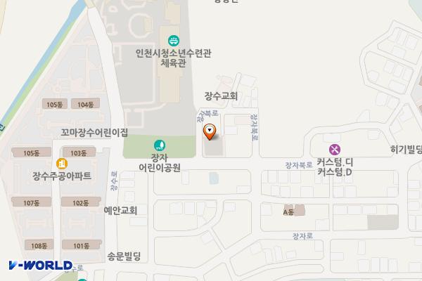 인천 남동구 장수1호 공영주차장 위치 지도 — 인천광역시 남동구 장수동 767-12