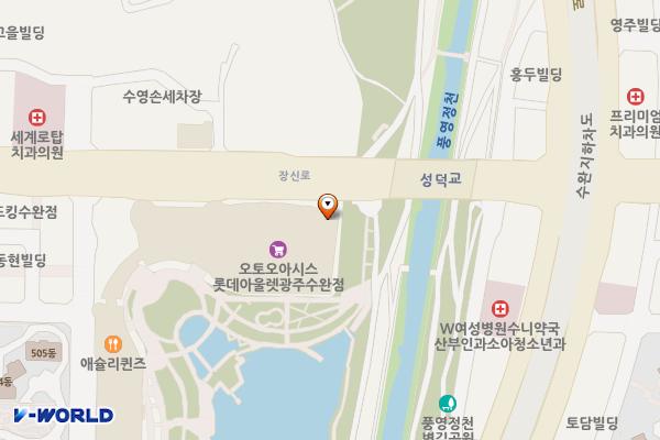 롯데마트 수완점 위치 지도 — 전남광주통합특별시 광산구 장신로 98
