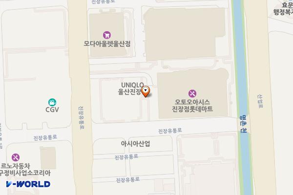 롯데마트 진장점 위치 지도 — 울산광역시 북구 진장유통로 64