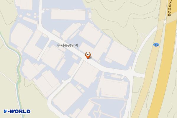 울산 울주군 두서농공단지 노상주차장 위치 지도 — 울산광역시 울주군 두서면 전읍리 298-1