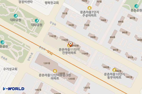 롯데마트 주엽점 지하 3층 위치 지도 — 경기도 고양시 일산서구 중앙로 1496