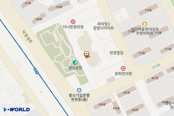 롯데마트 천천점 위치 지도 — 경기도 수원시 장안구 만석로19번길 25-10