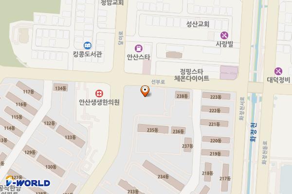 롯데마트 선부점 위치 지도 — 경기도 안산시 단원구 달미로 64
