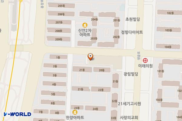 롯데마트 상록점 위치 지도 — 경기도 안산시 상록구 반석로 8