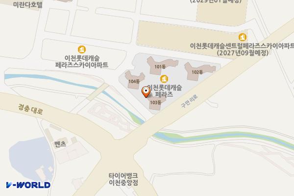 롯데마트 이천점 위치 지도 — 경기도 이천시 구만리로 191