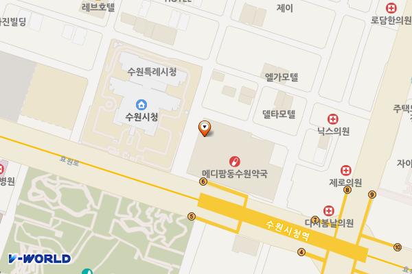 홈플러스 동수원점 위치 지도 — 경기도 수원시 팔달구 효원로 257