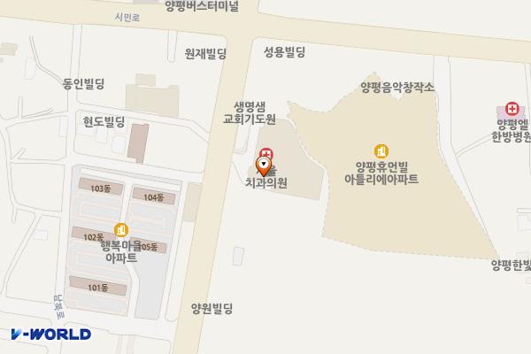 롯데마트 경기양평점 위치 지도 — 경기도 양평군 양평읍 남북로 76