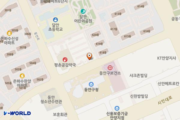 홈플러스 평촌점 위치 지도 — 경기도 안양시 동안구 동안로 162