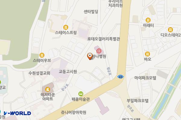 수원시 교동 공영주차장 위치 지도 — 경기도 수원시 팔달구 향교로 140