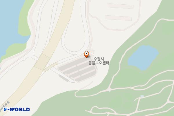수원시 신대호수 공영주차장 위치 지도 — 경기도 수원시 영통구 하동 1008번지