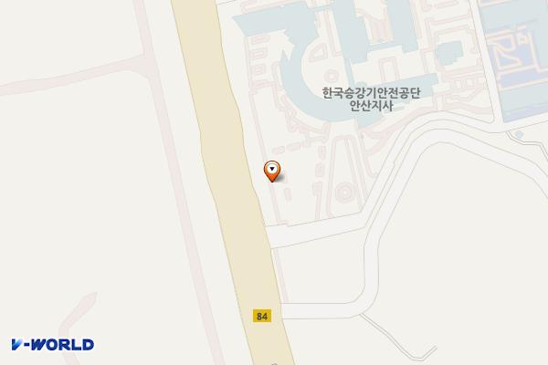안산시 경기테크노파크 위치 지도 — 경기도 안산시 상록구 해안로 705