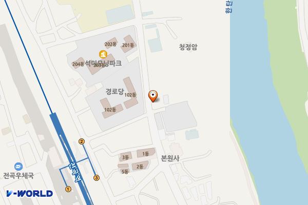 연천군 전곡파출소 위치 지도 — 경기도 연천군 전곡읍 선사로 410