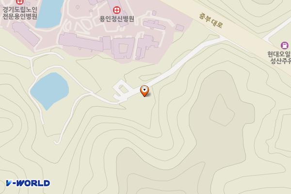 용인추모원 위치 지도 — 경기도 용인시 기흥구 중부대로 972