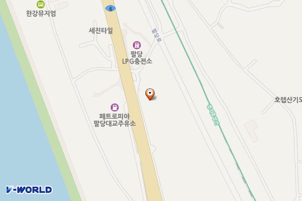 팔당88 EV충전스테이션 위치 지도 — 경기도 남양주시 와부읍 경강로 967