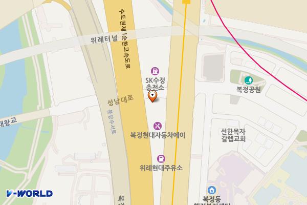 일원교통 위치 지도 — 경기도 성남시 수정구 성남대로 1539