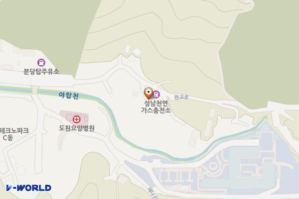 성남운수(야탑)2 위치 지도 — 경기도 성남시 분당구 판교로 776
