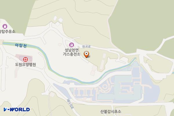 성남버스(야탑) 위치 지도 — 경기도 성남시 분당구 판교로 782