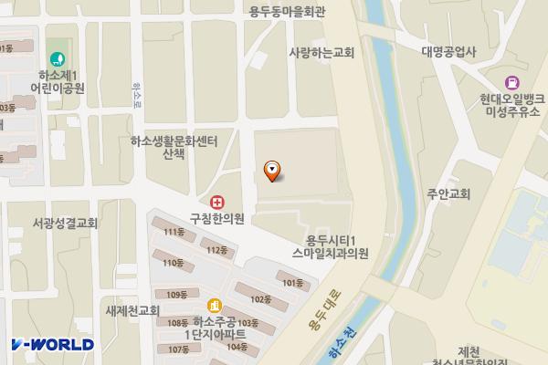 롯데마트 제천점 위치 지도 — 충청북도 제천시 용두대로 111
