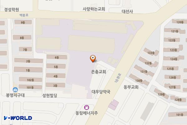 청주시 농수산물도매시장 위치 지도 — 충청북도 청주시 흥덕구 백봉로 254