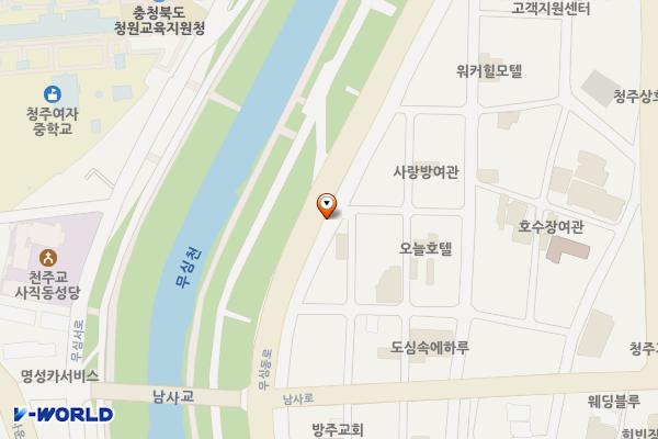청주 무심동로 제내지 공영주차장 위치 지도 — 충청북도 청주시 상당구 서문동 229