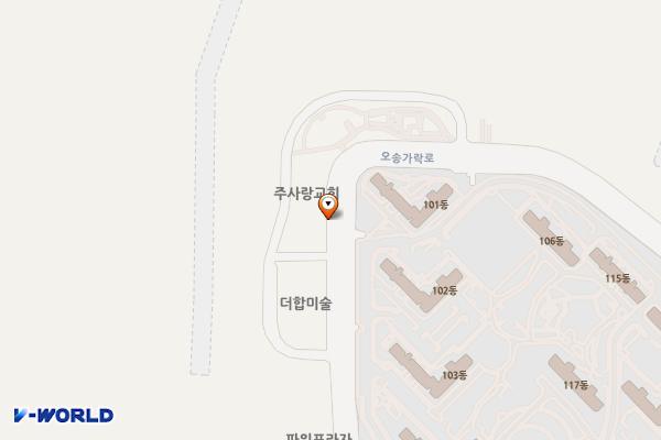 청주시 옥산면 가락리 공영주차장 위치 지도 — 충청북도 청주시 흥덕구 옥산면 가락리 969