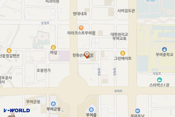 사비로54번길 위치 지도 — 충청남도 부여군 부여읍 사비로 50